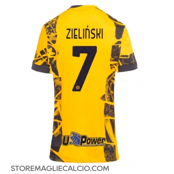 Inter Milan Piotr Zielinski #7 Maglia Gara Terza Repliche 2024-25 Donna